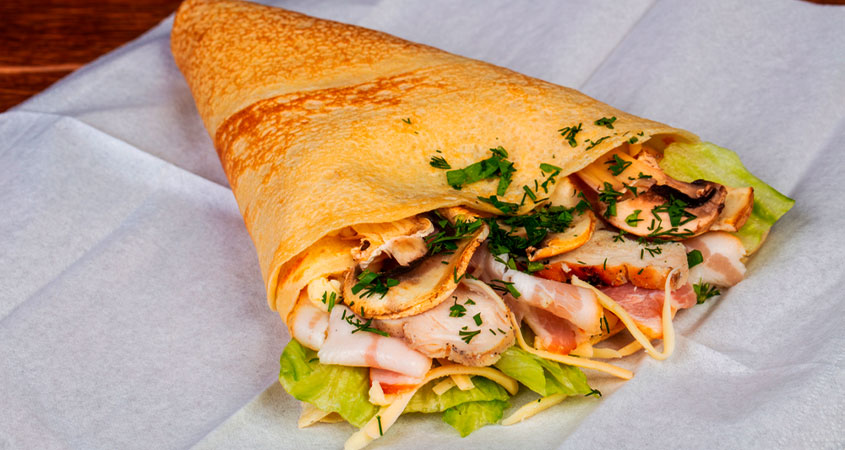 Cardápio Crepe Frances Básico